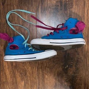 Girls Converse Used Shoes Size 12Y